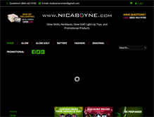 Tablet Screenshot of nicaboyne.com